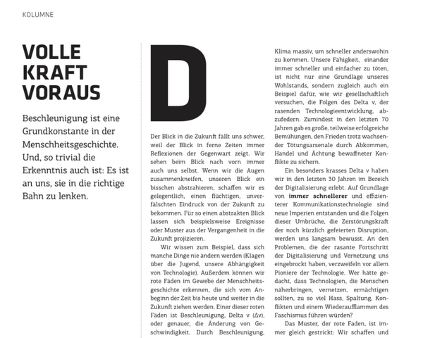 Volle Kraft voraus (t3n 54)