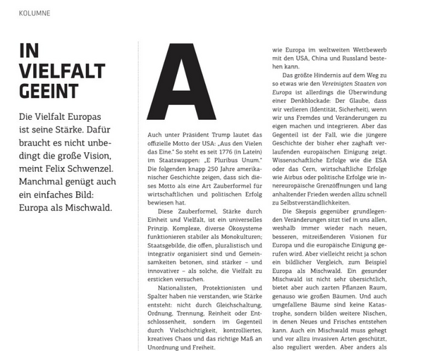 In Vielfalt geeint (t3n 56)