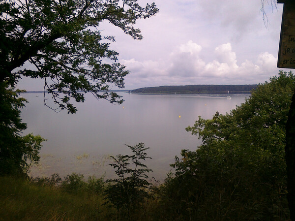 blick von lenzes h&ouml;h auf den plauer see