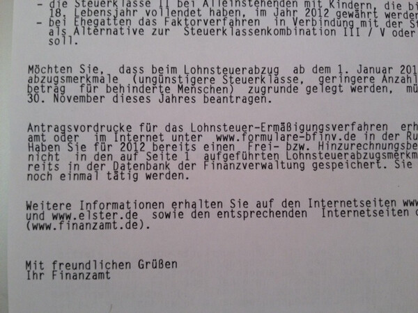 wie w&auml;rs mal mit abstand?