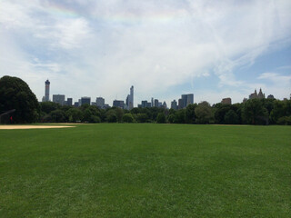 blick vom centralpark auf midtown
