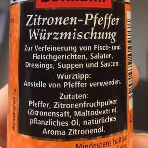 würztipp: anstelle von pfeffer einfach pfeffer verwenden