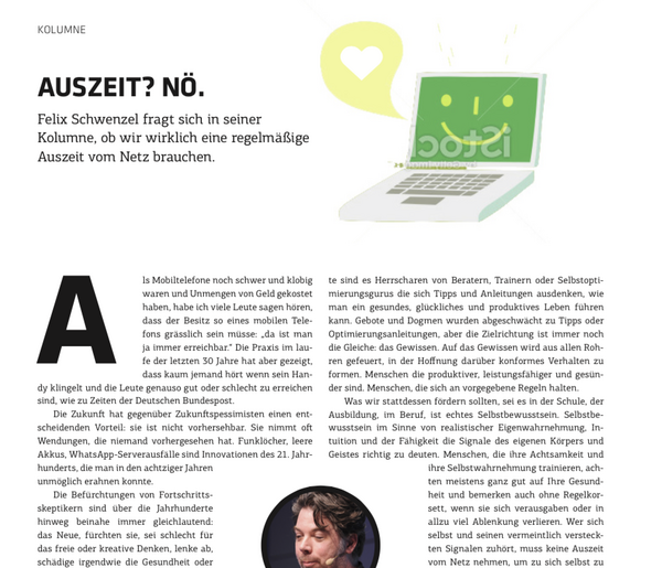 Auszeit? N&ouml;. (t3n 38)