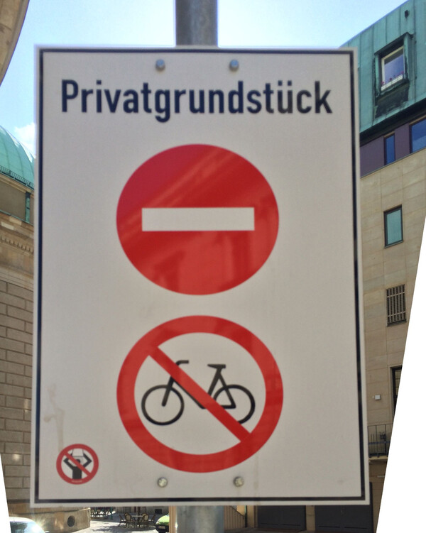 verboten