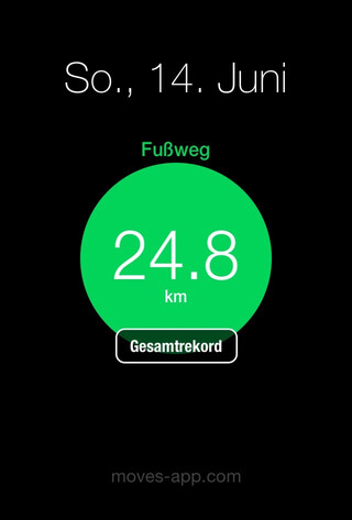 24,8 km laut moves