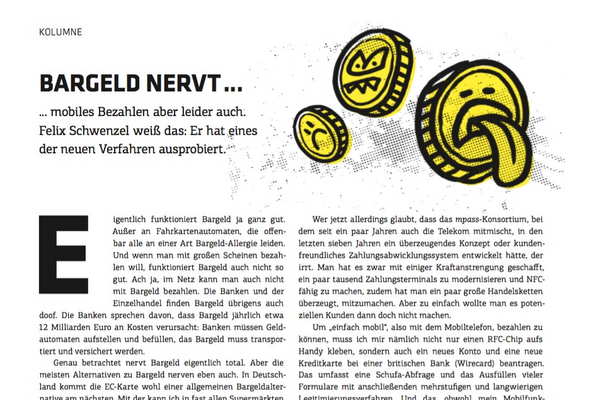 Bargeld nervt&nbsp;&hellip; (t3n 41)