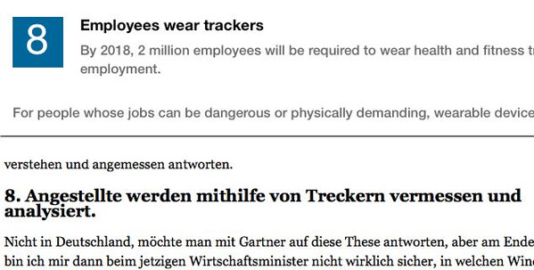 tracker und trecker
