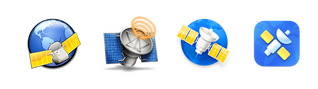 vier netnewswire icons von 2006 bis heu&shy;te