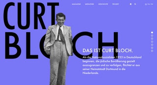 screenshot von curt-bloch.com/de