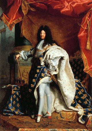 portrait von louis XIV, via wikimedia commons, louvre