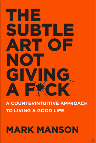 titelseite von mark mansons &bdquo;the subtle art of not giving a fuck&ldquo;