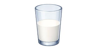 ein halb volles glas