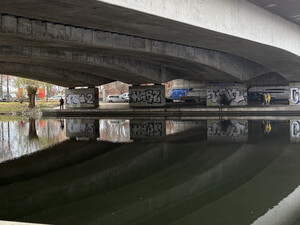 duane hanson unter der brücke