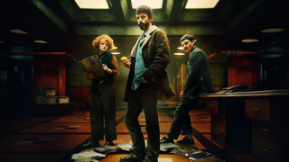 werbebanner für die britische tv serie dept. q