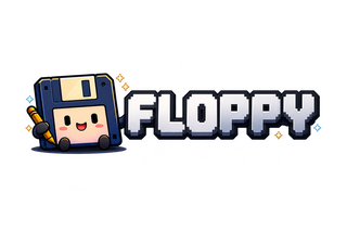 das logo des medientrackers „floppy“