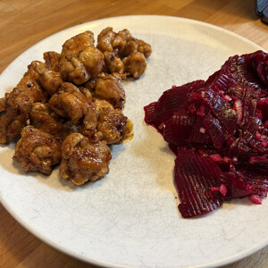 junggesellenfr&uuml;hst&uuml;ck mit honig-knoblauch-sauce