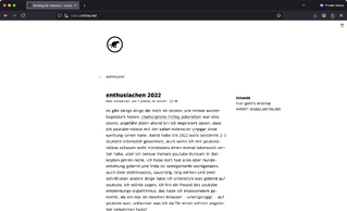 wirres.net auf meinem heimserver in einem php 7.4 container