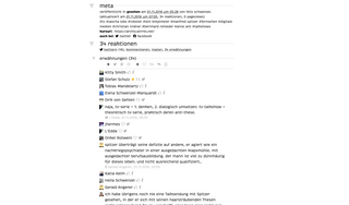 screenshot aus meinem wirres.net-archiv das die damaligen likes, reposts und shares von twitter und facebook anzeigt. die reaktionen habe ich damals mit skripten aus APIs ausgelesen und lokal in json-dateien gesichert. deshalb sind sie quasi mitarchiviert