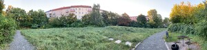panoramabild des unbenannten parks an der exerzierstrasse