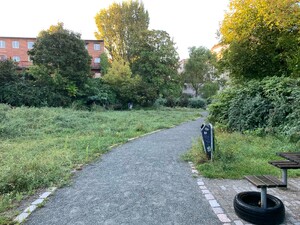 foto vom unbenannten park an der exerzierstrasse