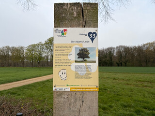 info tafel an adams line