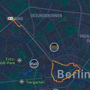 acreenshot dr aple watch aufzeichnung unseres morgenspaziergangs