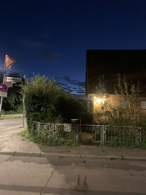 blick auf die ecke transvaalstrasse/senegalstrasse