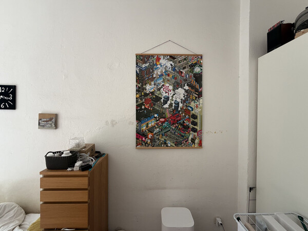 neu an meiner wand