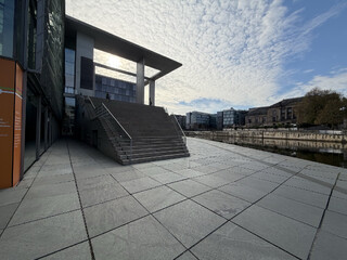 treppe am paul l&ouml;be haus in berlin