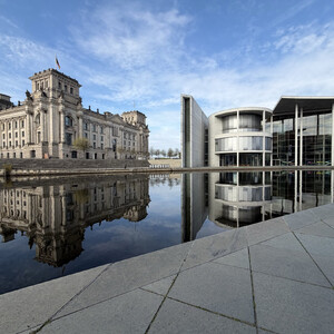 regierungsviertel weitwinkelig