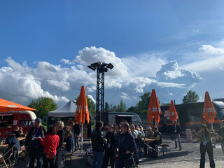 dramatischer himmel &uuml;ber dem #rp25 hinterhof