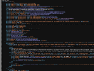 screenshot des quellcodes dieses artikels