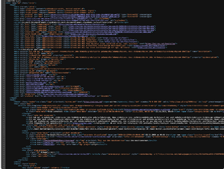 screenshot des quellcodes dieses artikels