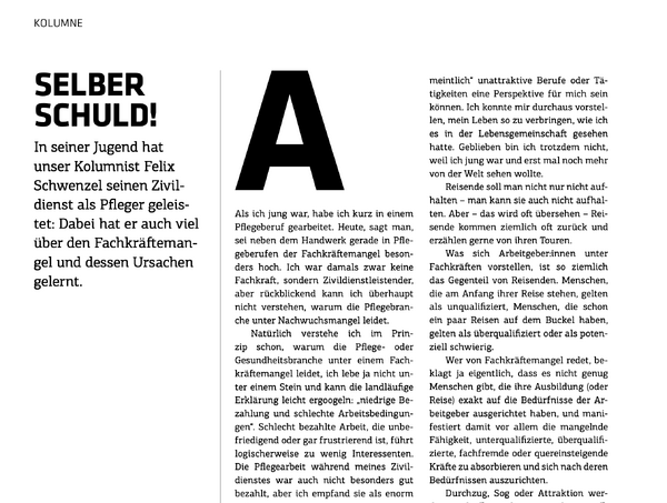 Selber schuld! (t3n 70)