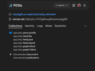 pdsls.dev record list