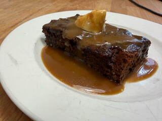 sticky toffee pudding nach fallow im airfryer