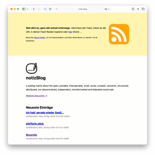 Wer sieht schon gerne XML?
