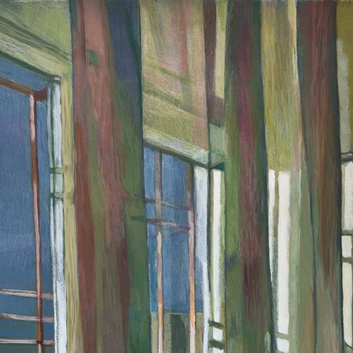 katia kelm on Instagram: "neue zeichnung! 
colorpencil und gouache on paper"