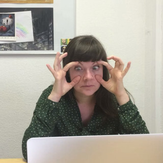 so sieht @dasnuf aus, wenn sie konzentriert liest