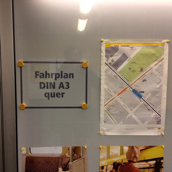 &bdquo;Fahr&shy;plan DIN A3 quer&ldquo;
