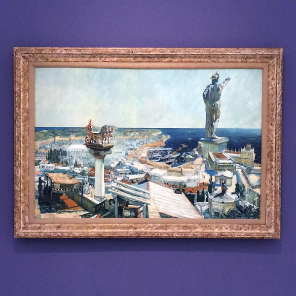 sieht aus wie ein stand&shy;bild aus #got, ist aber ein bild von fran&shy;ti&scaron;ek kup&shy;ka von 1903 (ko&shy;los rhod&shy;sky) #prag #cz2016 &hellip;