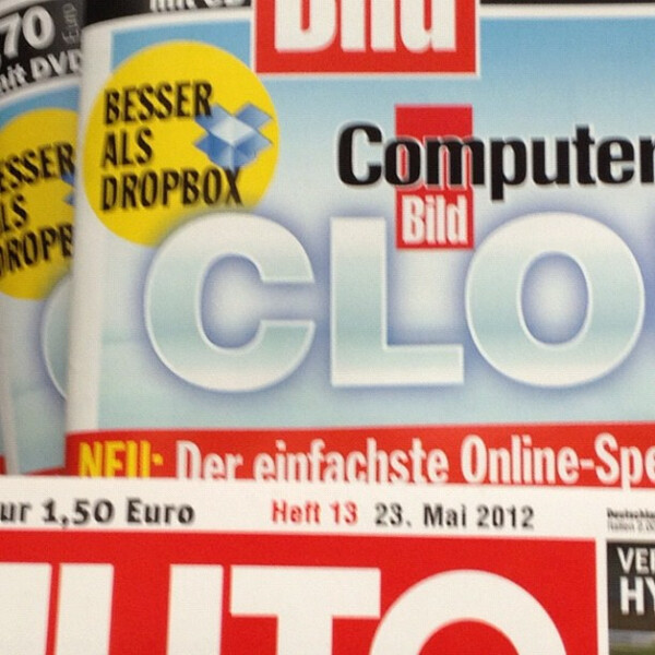 das com&shy;pu&shy;ter-Bild clo ist bes&shy;ser als drop&shy;box.
