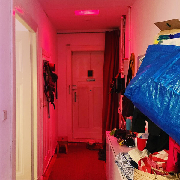 wenn bei uns je&shy;mand auf klo sitzt gibts stim&shy;mungs&shy;licht im flur.