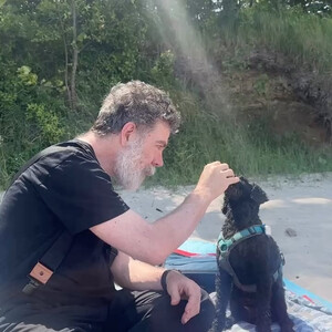 felix, frida und ich an der ostsee